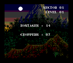Choplifter 3 screenshot 4 for Super Nintendo
